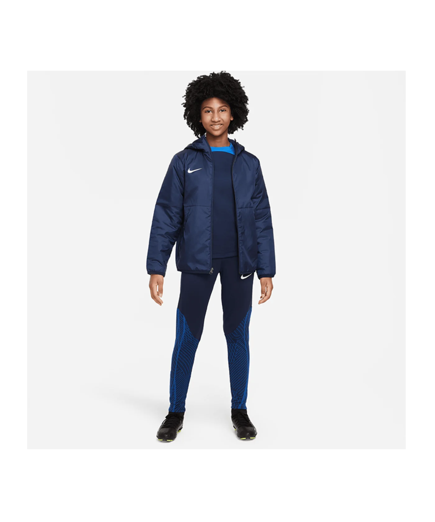 Nike Park 20 Repel Trainingsjacke Kids Blau F451
