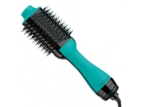 REVLON - Brosse chauffante Teal blue brosse sechante et coiffante - technologie ionique...