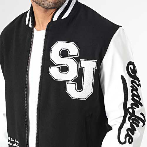 Veste Zippée Teddy M23348EJA Noir
