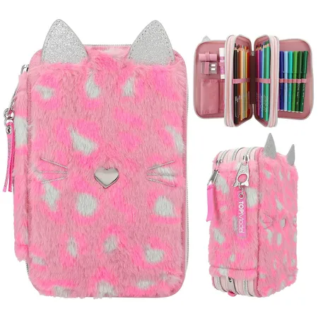 Depesche TOPModel 3-FachFedertasche Leo WILD
