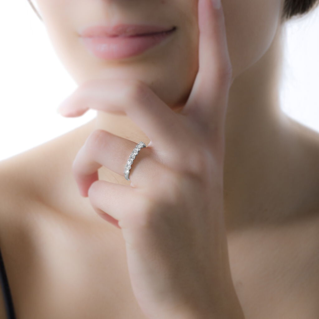 Alliance Eloise Or Blanc Diamant