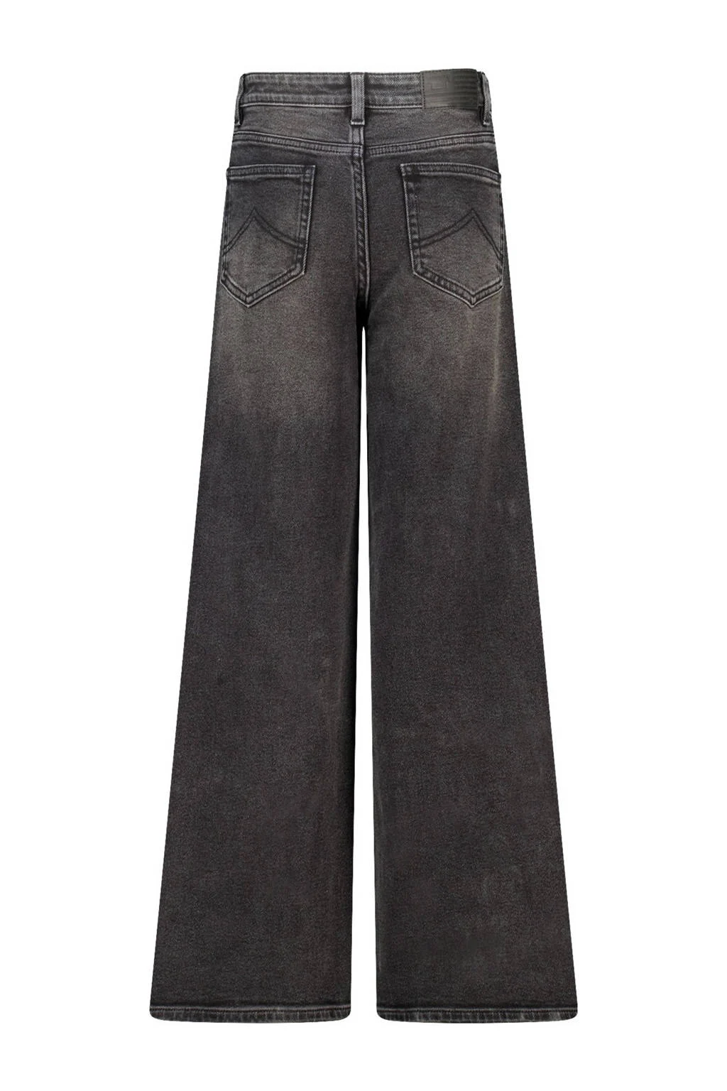 America Today wide leg jeans zwart
