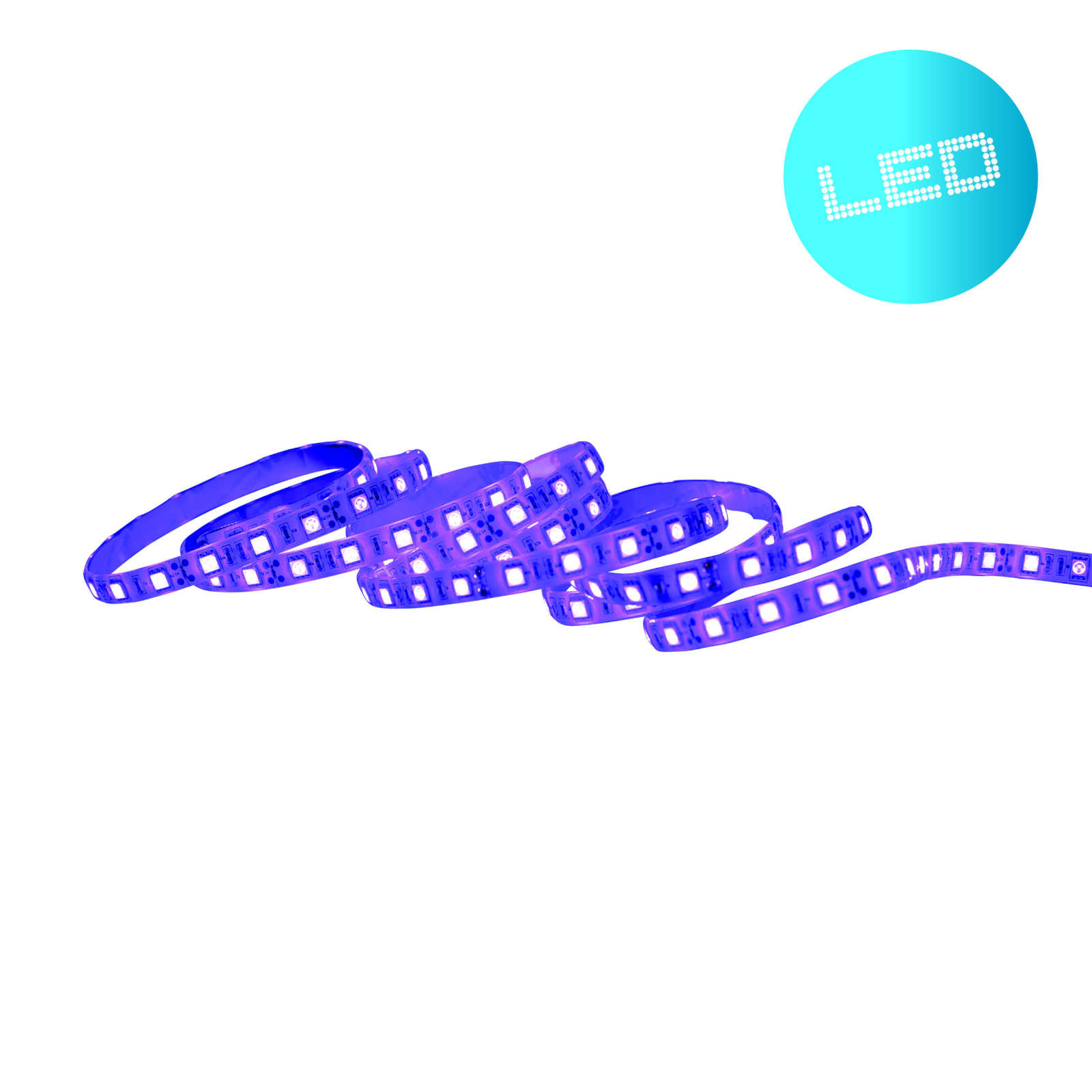 UV-LED Stripe - violett - 3 Meter