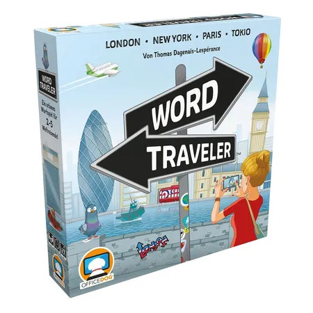Asmodee Office Dog Word Traveler