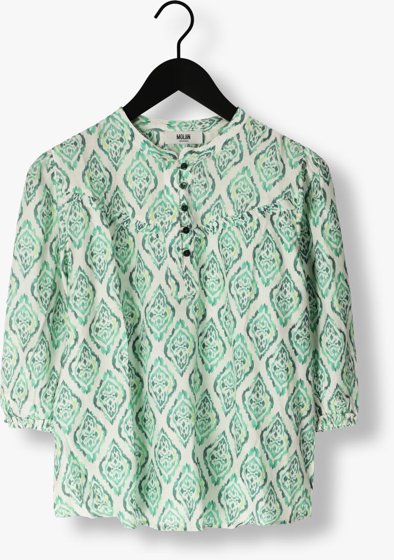 MOLIIN groene moliin blouse hillary