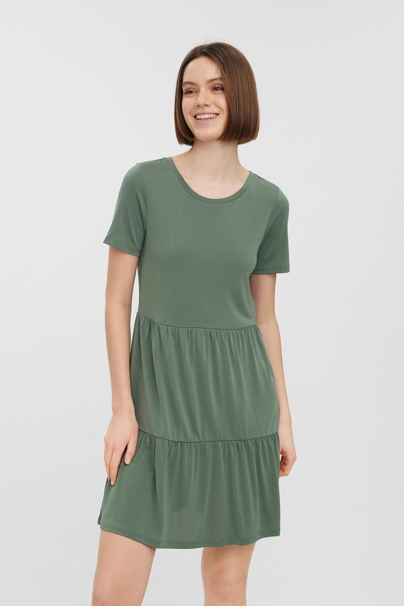 Vestido curto - Verde