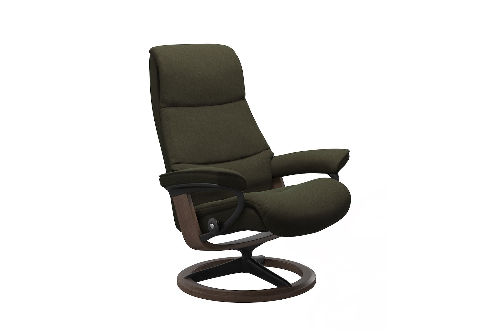 View krakk Tekstil Calido Green – Signature understell – Sort – Valnøtt - Medium