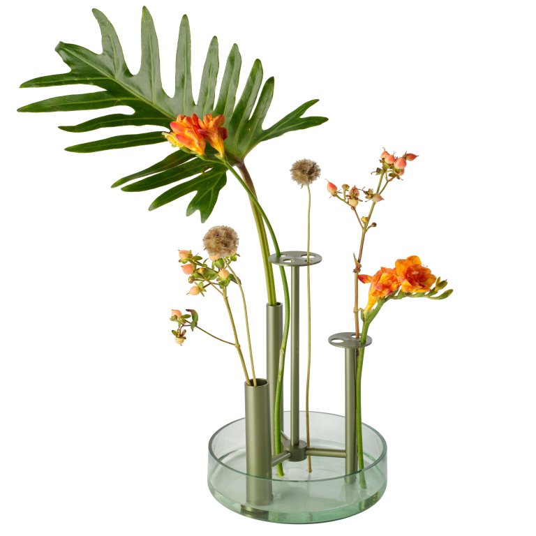 Fritz Hansen Ikeru vaas high Forest Green
