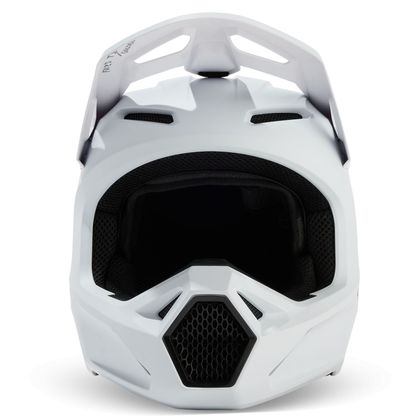 Casque cross Fox V1 - SOLID 2024 - Blanc