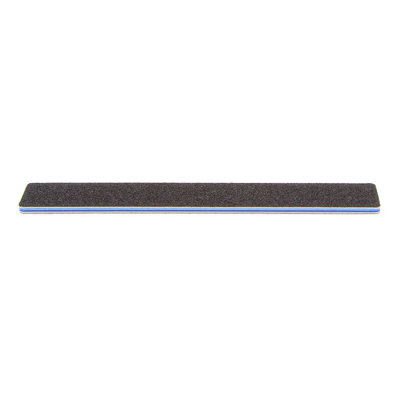 Lime rectangulaire noire pour ongles de pieds 100/180 : Grain moyen / fin