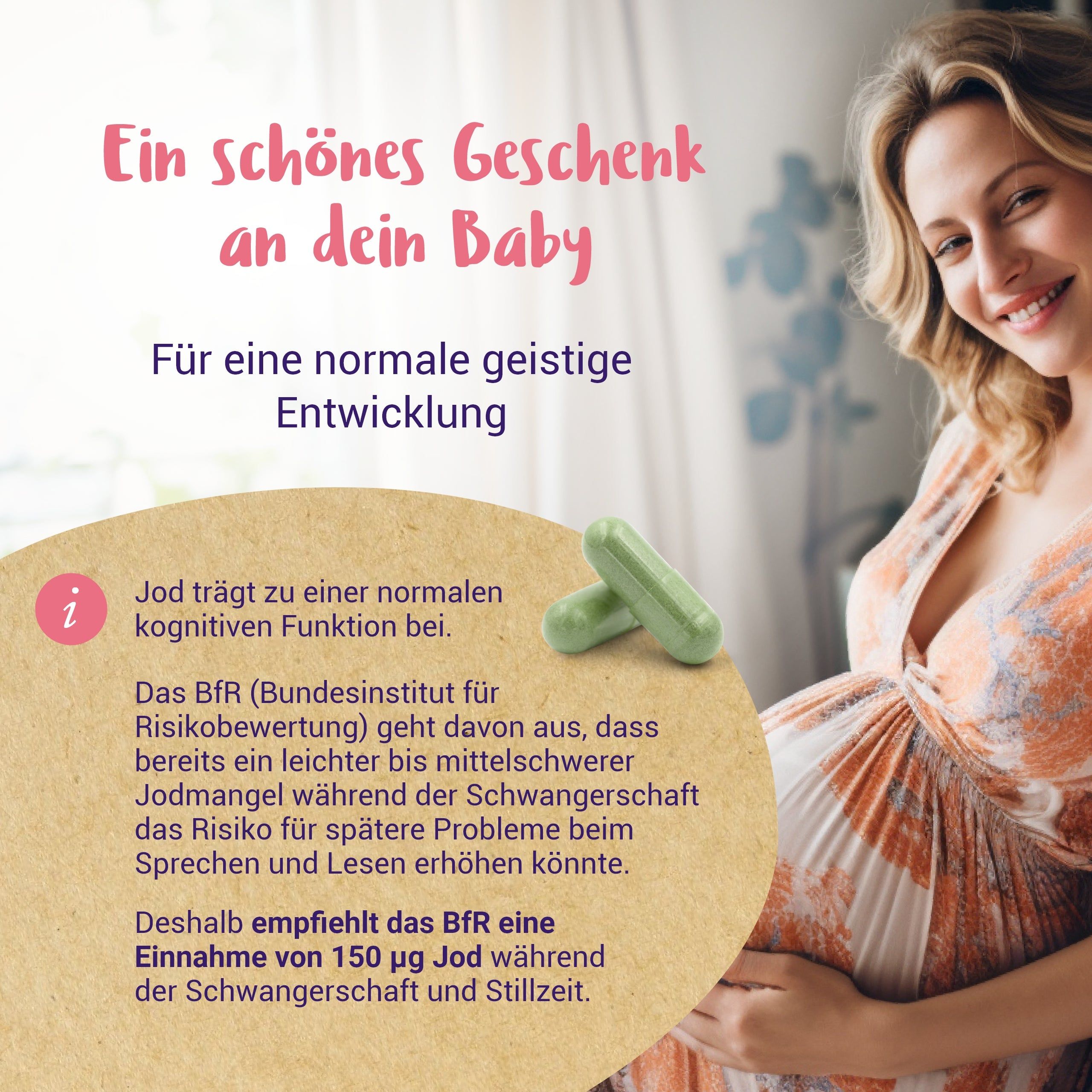 BIO Jod aus Kelp Algen 150 µg - von PregniVital®