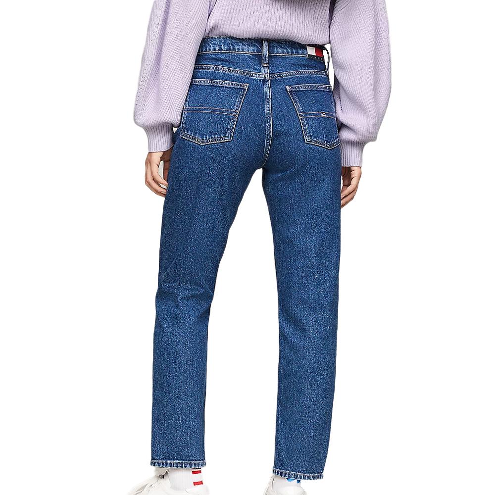 Tommy Hilfiger Jean Droit Bleu Brut Femme Tommy Hilfiger Izzie