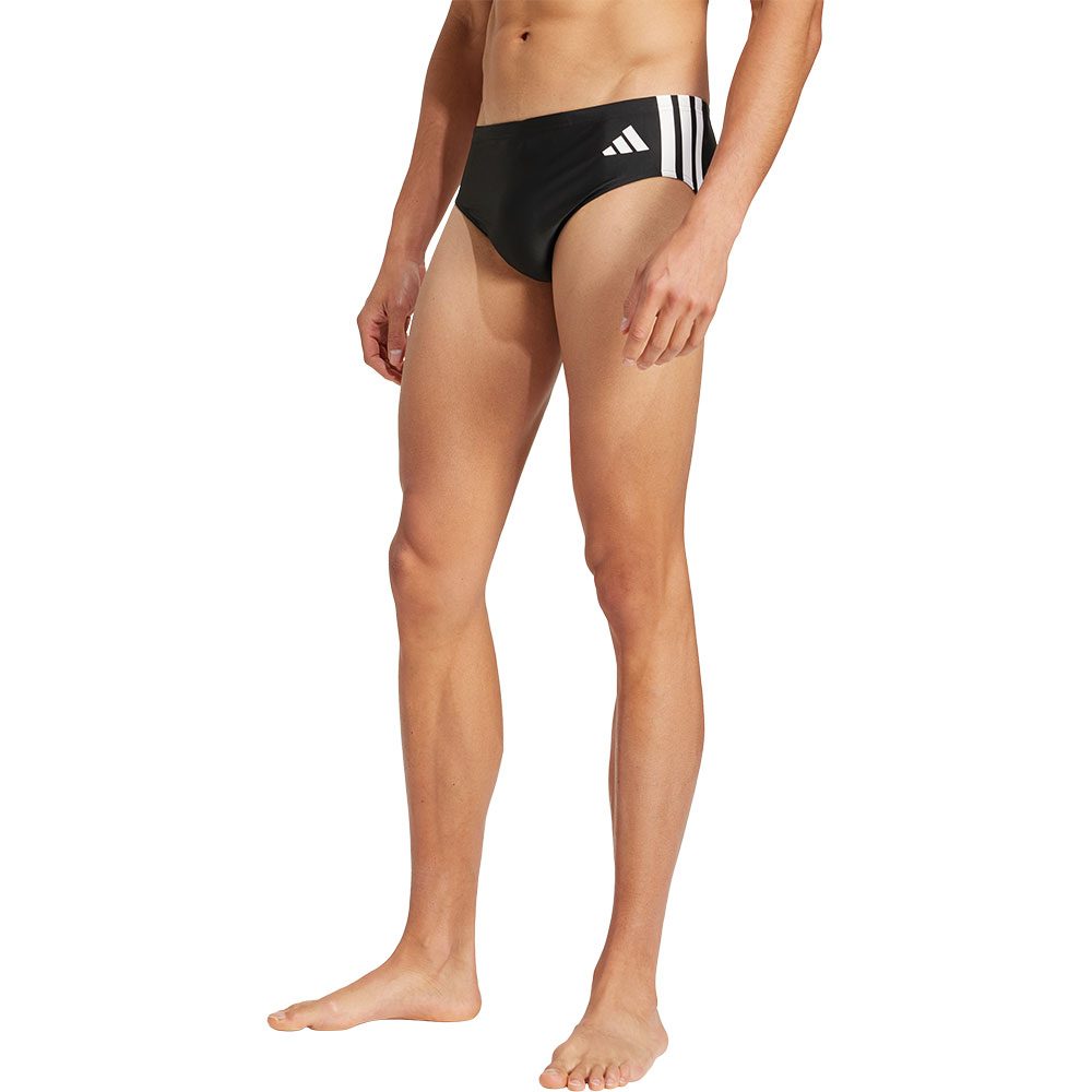 adidas 3-Streifen Badehose Herren schwarz
