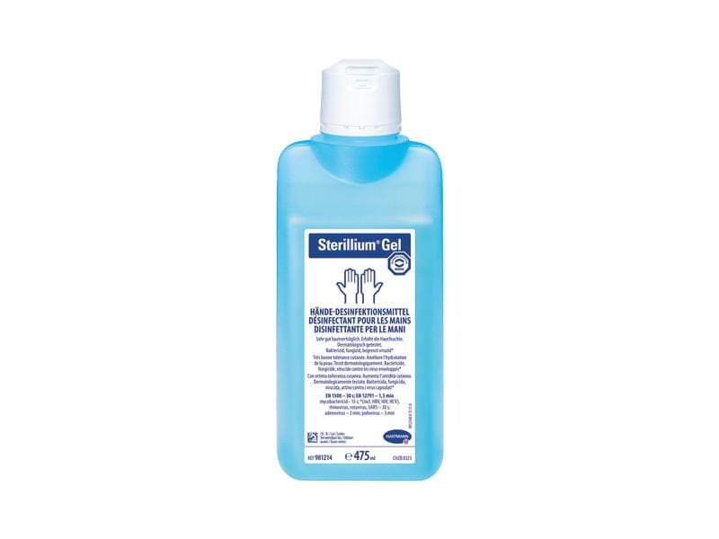 Sterillium Desinfektionsgel Hände 475 ml Dickflüssiges Händedesinfektionsgel gegen Bakterien und Viren