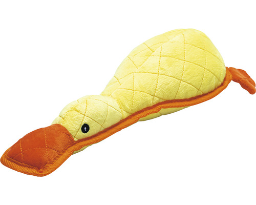 Hondenspeelgoed Karlie Duck Amba geel 45 x 19 x 9 cm