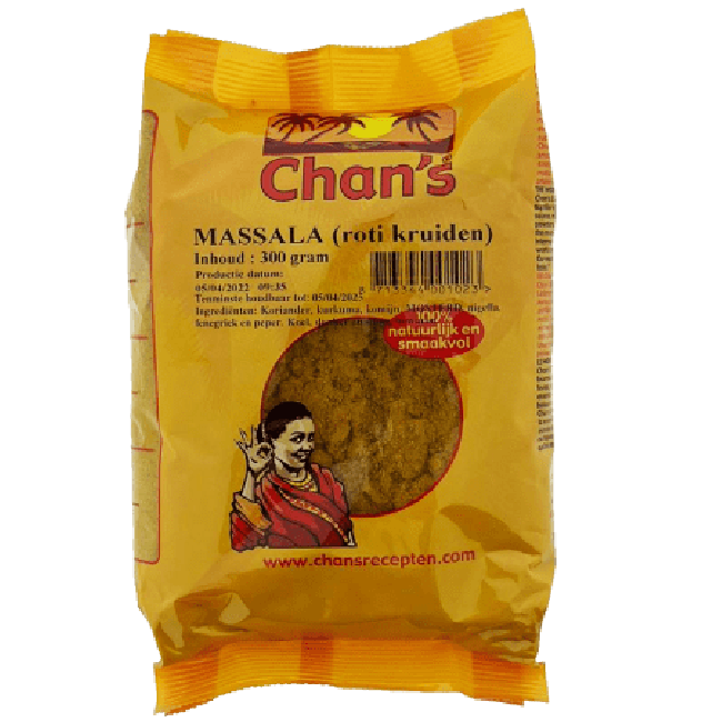 Chan's Massala Roti Kruiden 300g