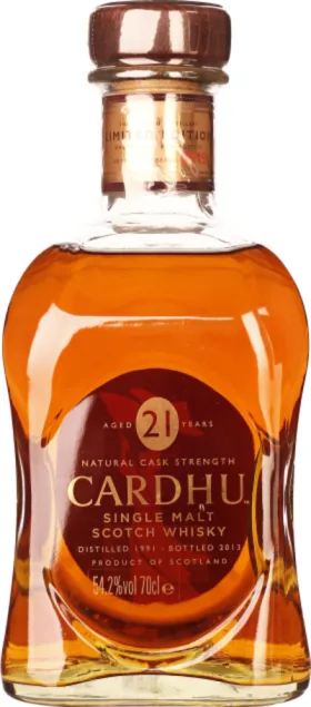 CARDHU 21 YEARS SPECIAL RELEASE 1991-2013 70CL