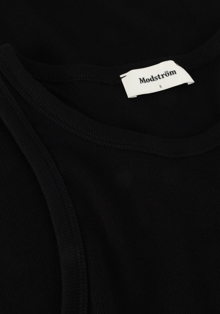 MODSTR\u00D6M zwarte modstr&ouml;m midi jurk igormd dress