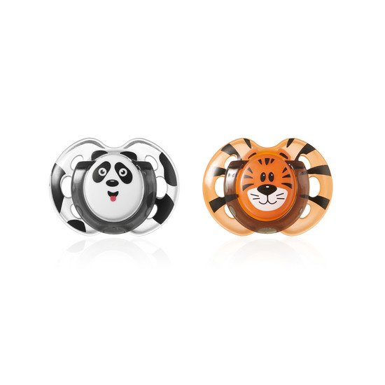Sucettes Fun 0-6 mois x2   Aléatoire        de               Tommee Tippee