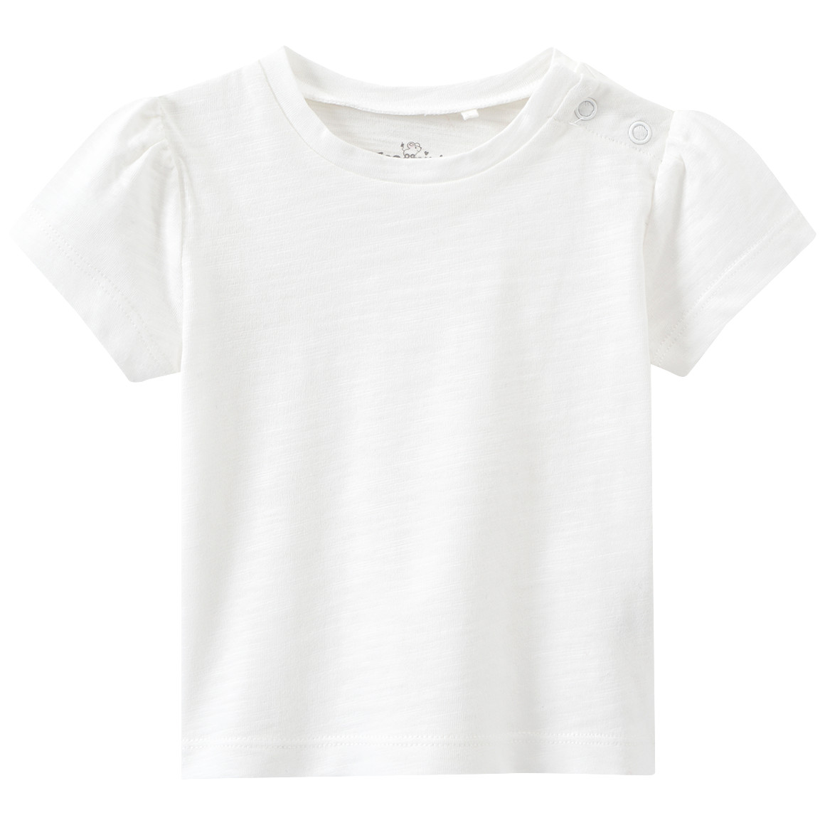 Topomini Newborn Latzshorts und T-Shirt im Set beige / weiss