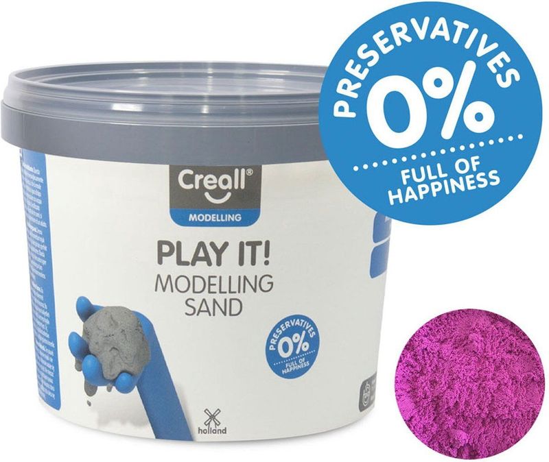 Creall - Play It - Speelzand - Paars - 750gr