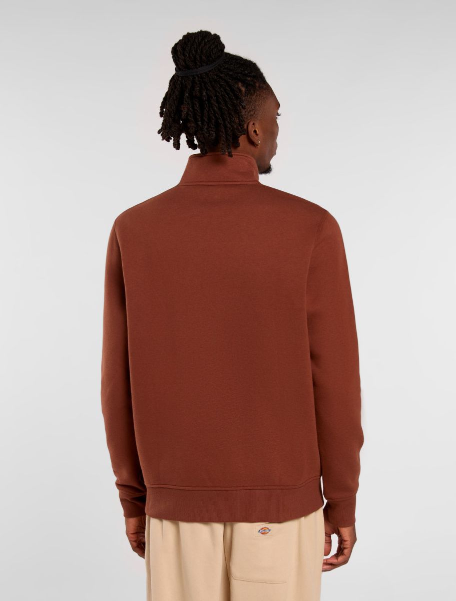 Dickies Oakport Quarter Zip Cappuccino