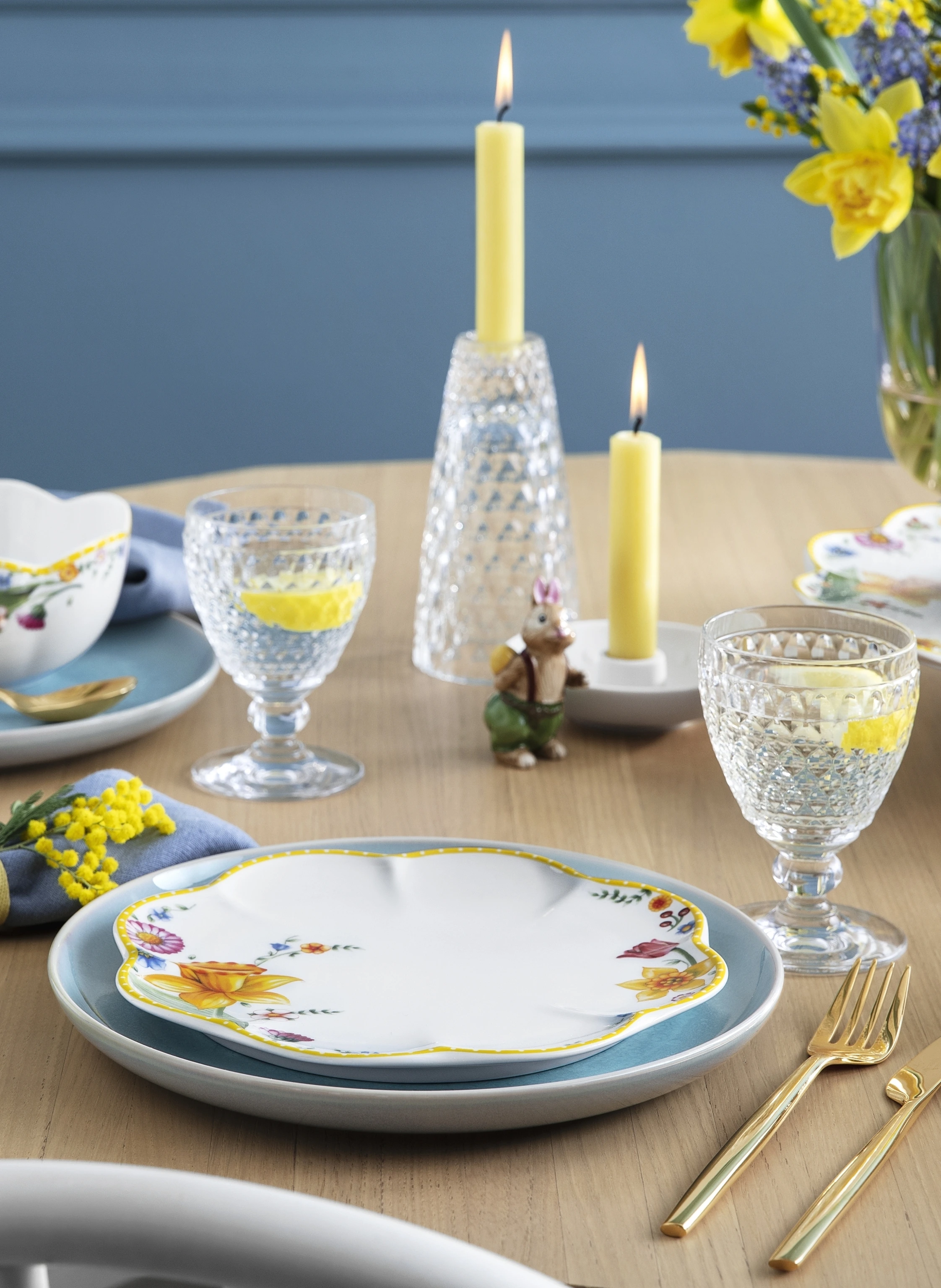 Villeroy & Boch Tortenplatte auf Fuß SPRING AWAKENING