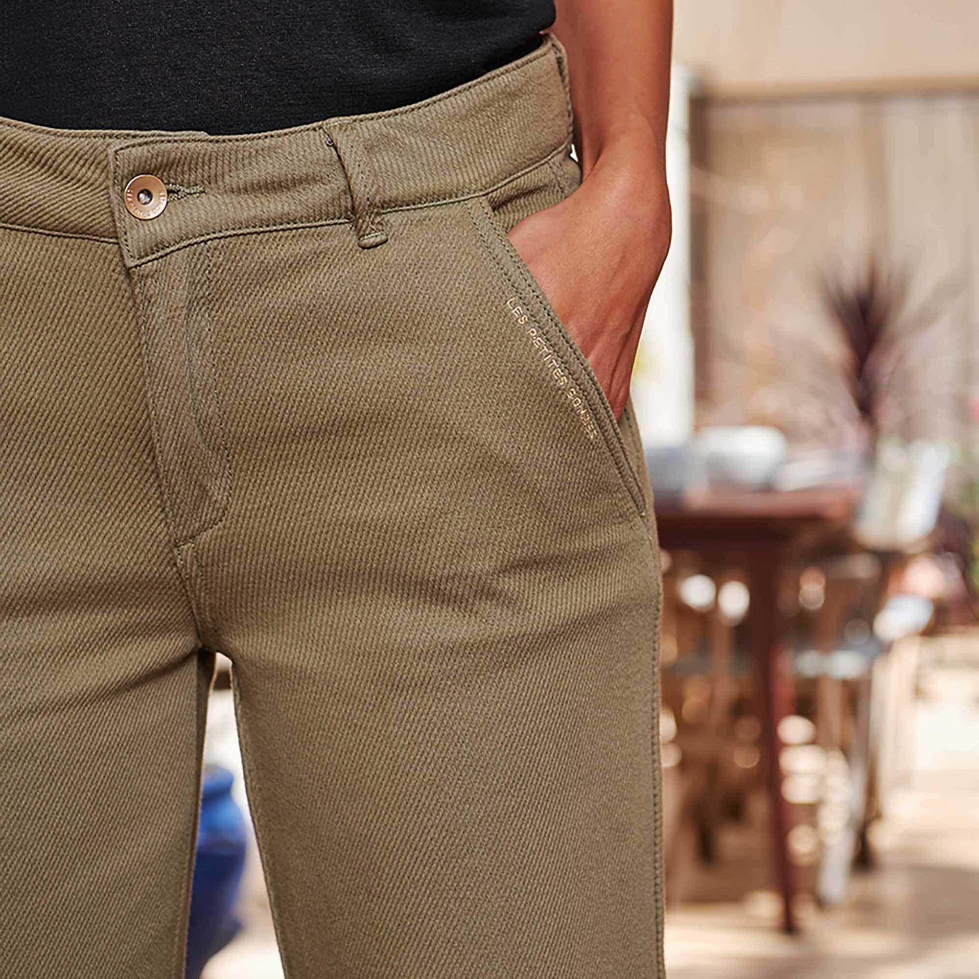 Pantalon Femme kaki