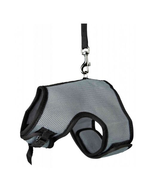 Trixie Soft-Tuig Met Riem Voor Grote Konijnen - Konijnenharnas - 25-40 cm Assorti
