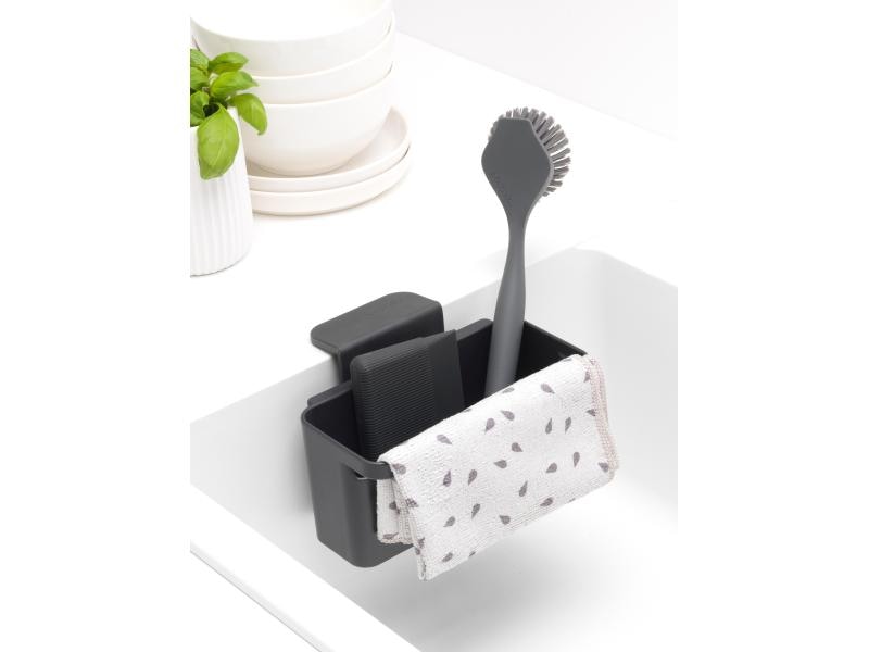 Brabantia Spültrog-Organizer Dunkelgrau Spültrog-Organisierer Sink Side