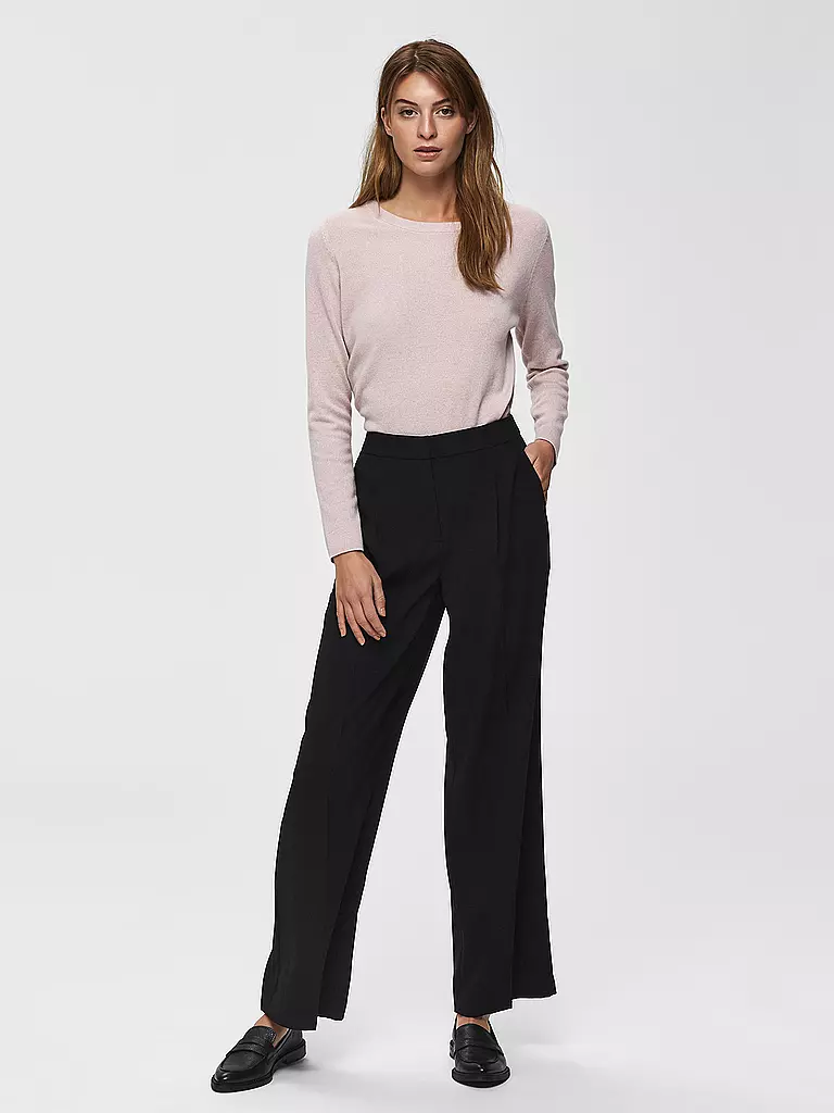 SELECTED FEMME Marlenehose SLFTINNI schwarz