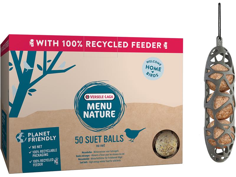 Versele Laga Wintervogelfutter Menu Nature Planet friendly, Winterfettfutter für Gartenvögel