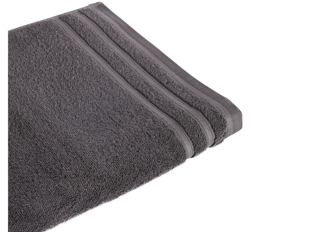 TOALHÃO DE BANHO ACTUEL ALGODÃO 500G/M2 CINZENTO 70X140CM