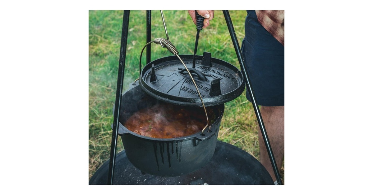 The WindmillDutch Oven 9 qt kookpan  (Zwart, Ø 31.5 cm | 8.5 liter, Tweedekans)