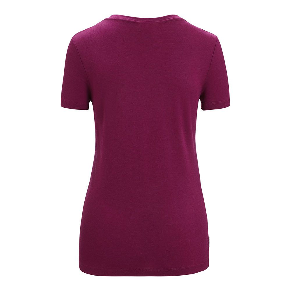 Icebreaker TECH LITE II - Tee-shirt Femme go berry