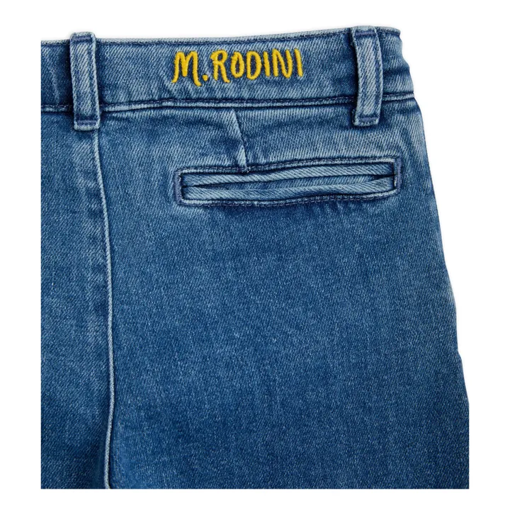 Mini Rodini Jean Chino Coton Bio | Bleu