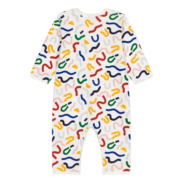 Petit Bateau Pyjama Phosphorescent Melodie | Blanc