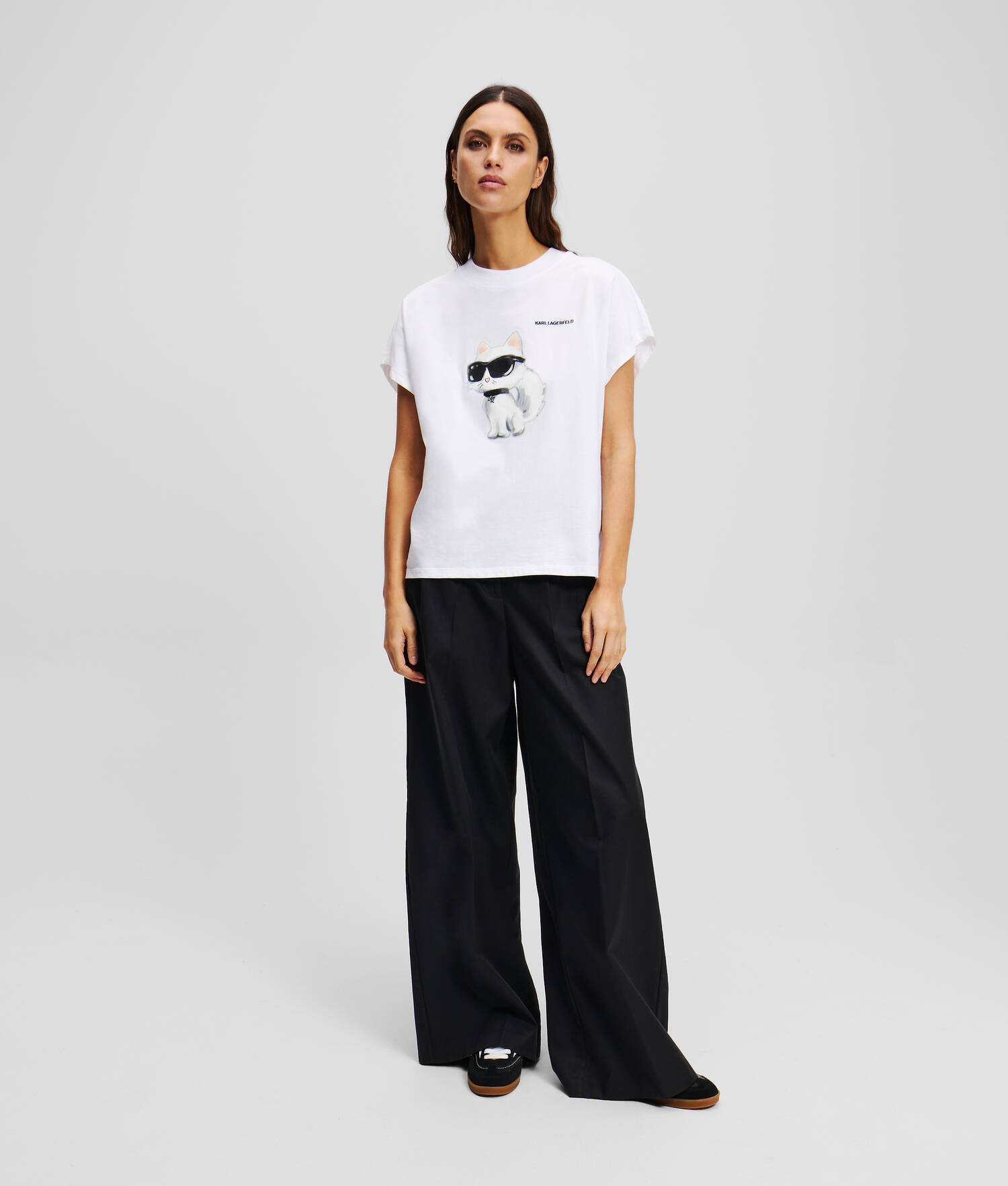 T-SHIRT OVERSIZE IKON CHOUPETTE - Blanc
