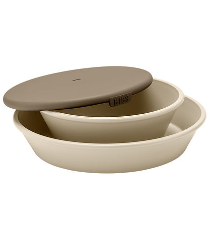 BIBS Geschirr-Set - 3 Teile - Vanilla