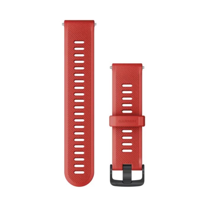 Garmin Unisex Tilbehør til ure/armbånd Forerunner® 745 Strap (Silicone) Rød