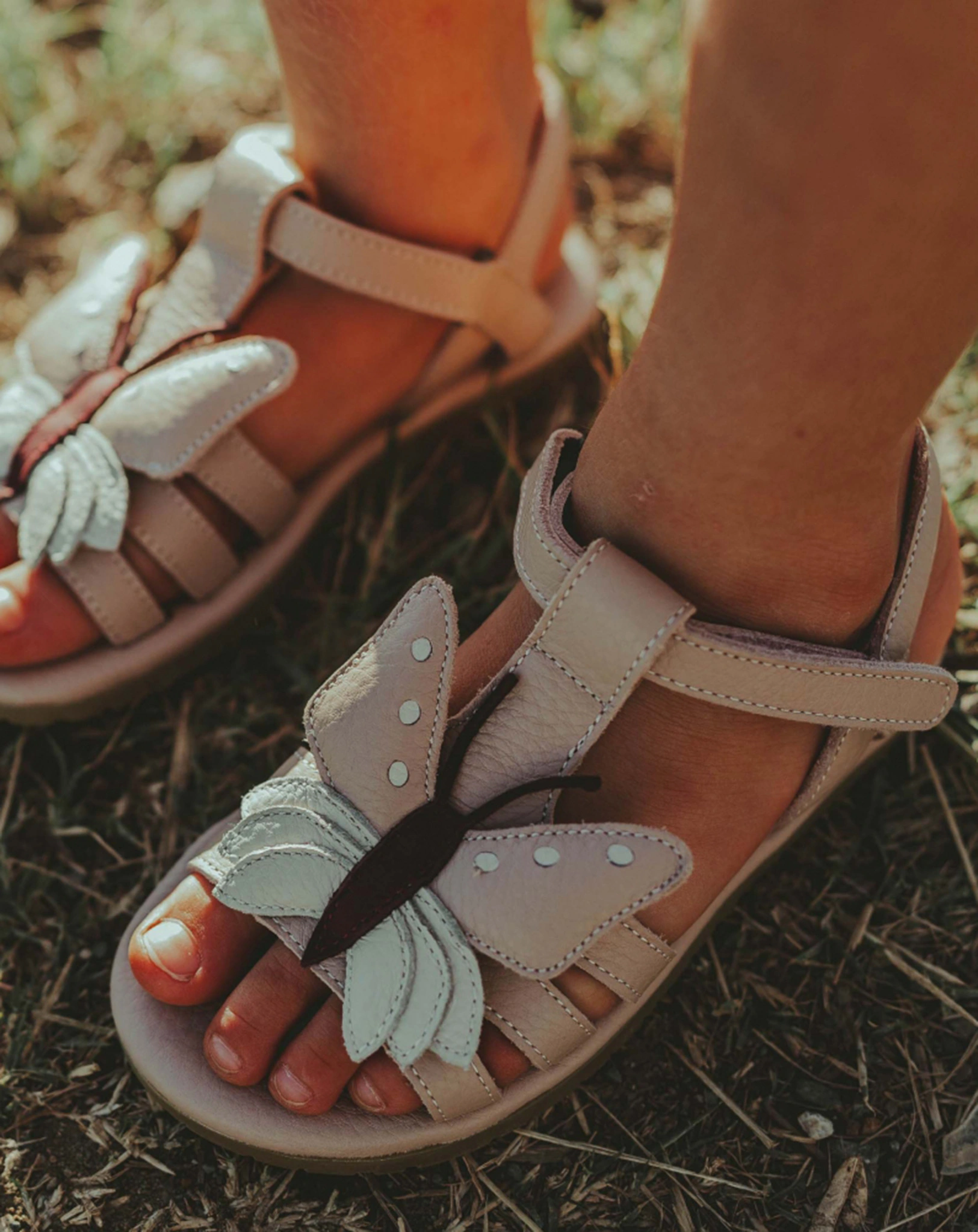 Klett-Sandalen ILES SKY - SCHMETTERLING in light rose