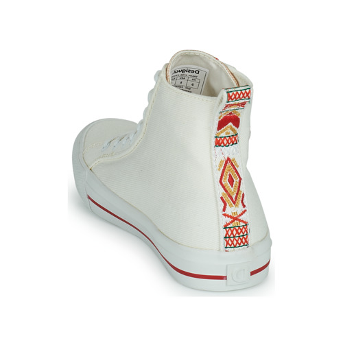 Desigual - BETA HEART - Blanc / Rouge