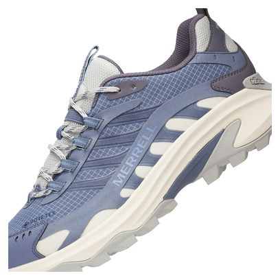 Chaussures de Randonnée Merrell Moab Speed 2 Gore-Tex Bleu/Blanc Homme