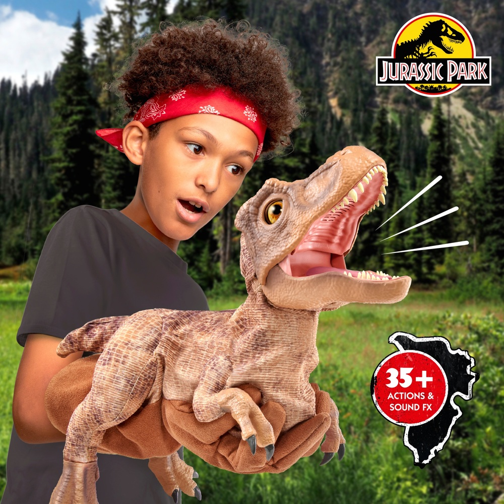 Jurassic Park Real FX T-Rex mit über 35 Aktionen und Soundeffekten