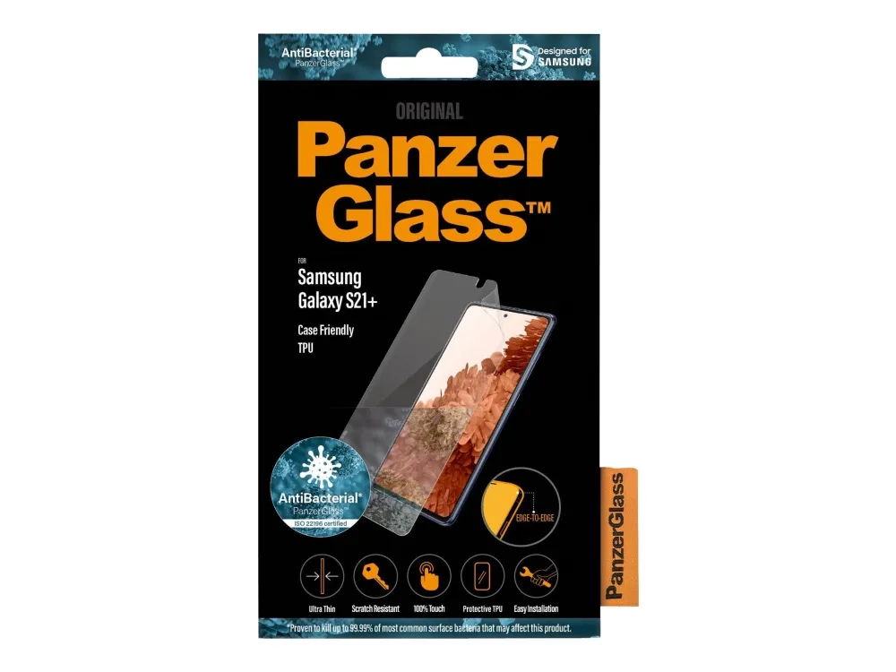 PanzerGlass Samsung Galaxy S21  CF TPU AB Edge-to-Edge