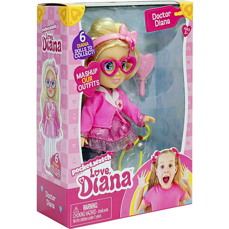 Love Diana doktordukke 15 cm