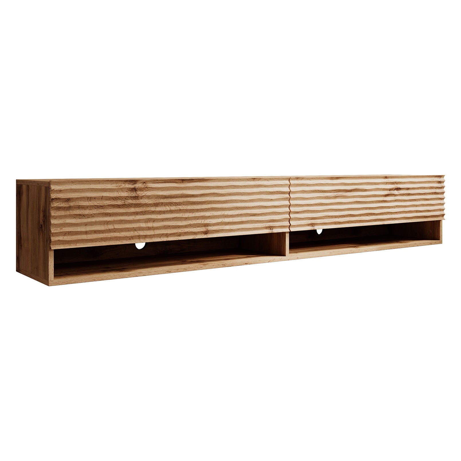 Asino - TV-Meubel - Wave eiken - 180 cm