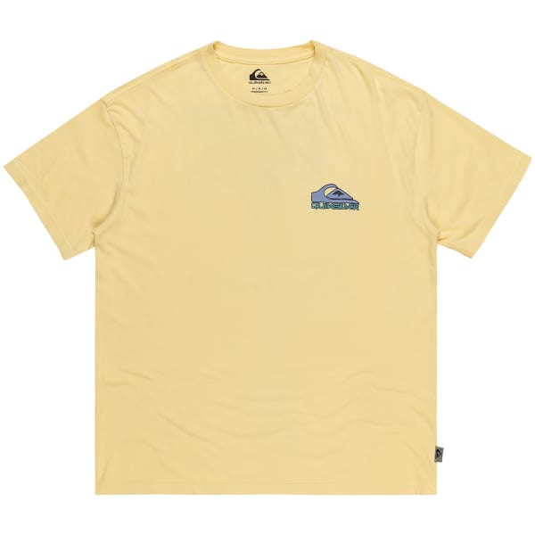 T-shirt QUIKSILVER TAKE US BACK LOGO TEE MELLOW YELLOW