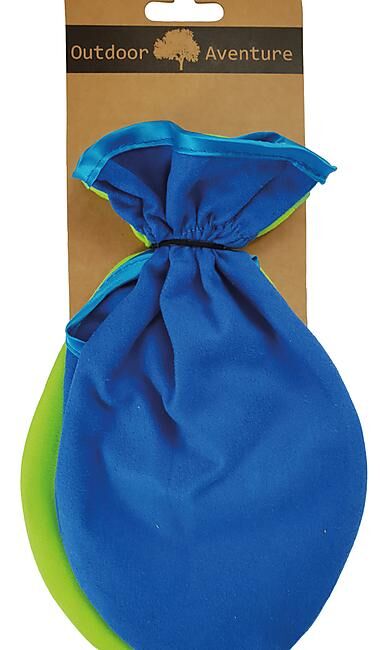 OUTDOOR AVENTURE - GANT DE TOILETTE GANTS DE TOILETTE MICROFIBRE X 2