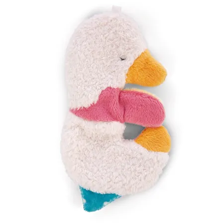 NICI Knistertier Gans Gilli auf Header Karte, 14 cm